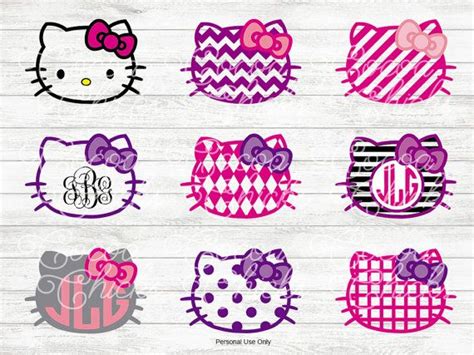 hello kitty monogram.